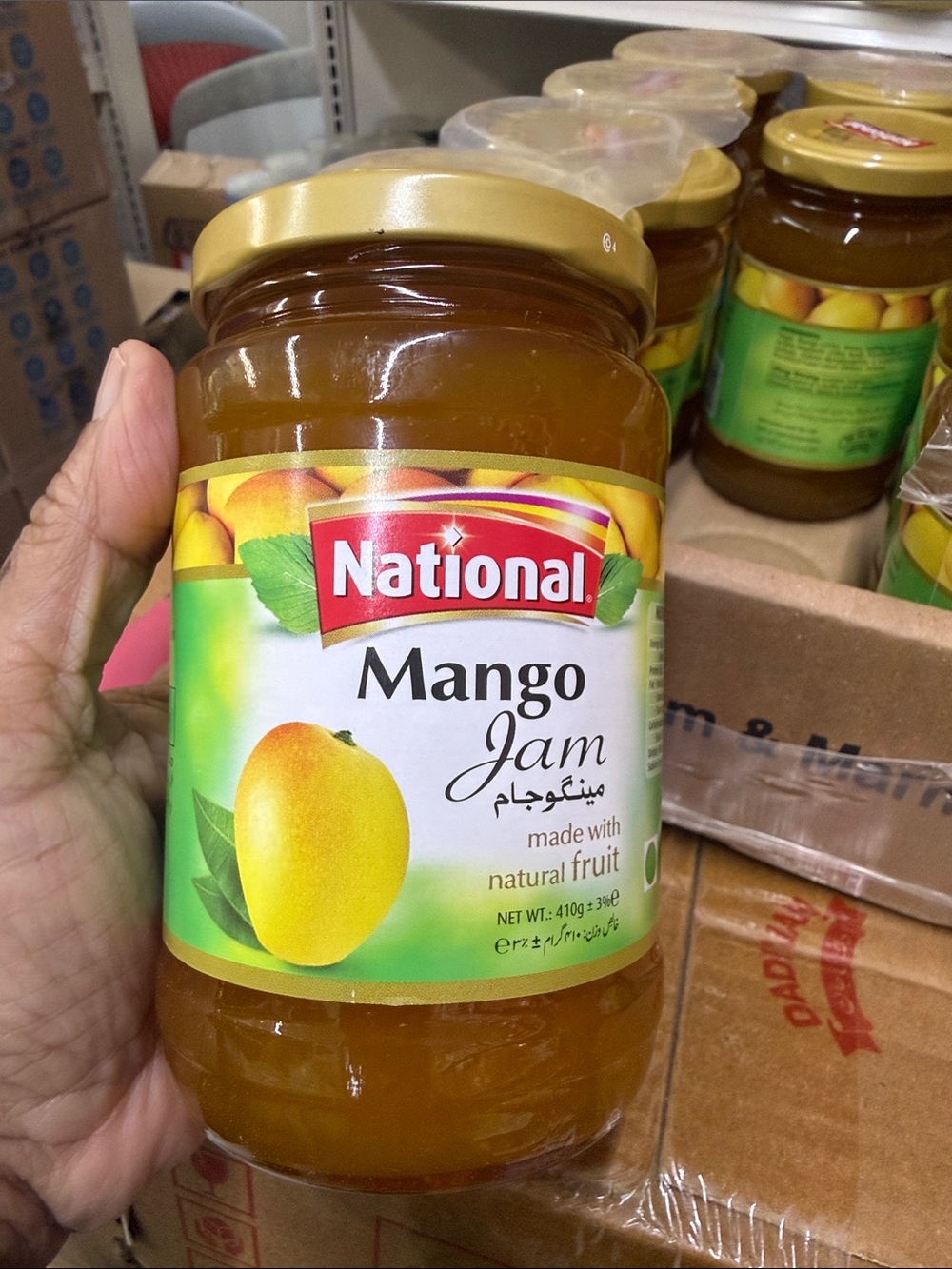 Mango Jam - Sweet Mango Spread (Yellow)